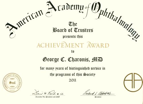 achievement award certificate2